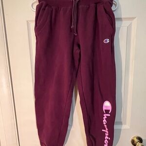 Champion women’s Maroon Jogger Pants